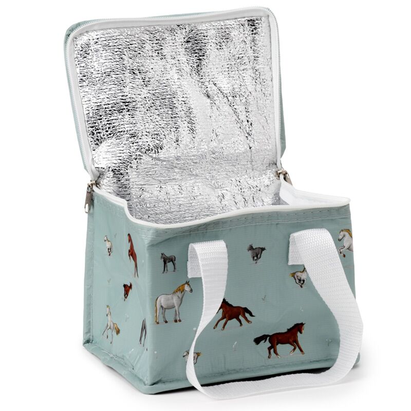Load image into Gallery viewer, Wilgen boerderij paarden rpet duurzame koeltas lunchtas
