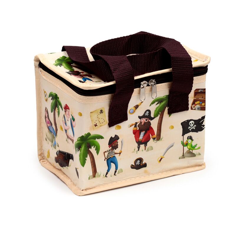 Load image into Gallery viewer, Jolly rogers piraat rpet duurzame koeltas lunchtas
