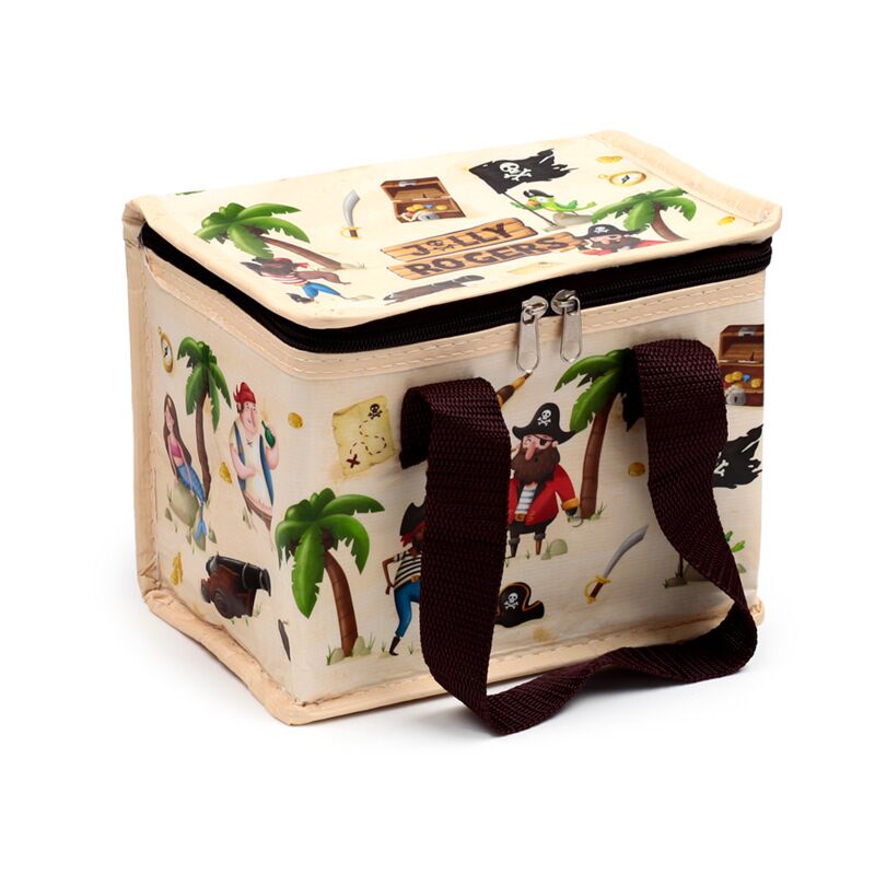 Load image into Gallery viewer, Jolly rogers piraat rpet duurzame koeltas lunchtas
