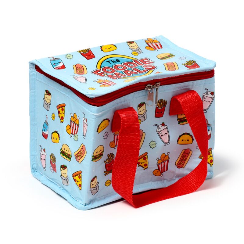 Load image into Gallery viewer, Foodiemals rpet duurzame koeltas lunchtas
