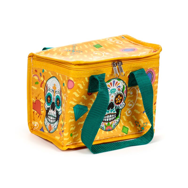 Load image into Gallery viewer, Dia de los muertos rpet duurzame koeltas lunchtas
