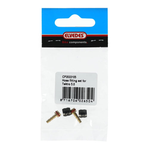 Elvedes aansluitset hydraulische slang tektro 5.0