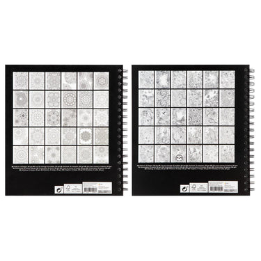 Craft id kleurboek harde kaft 30 designs 22,8x25,3x1,8cm