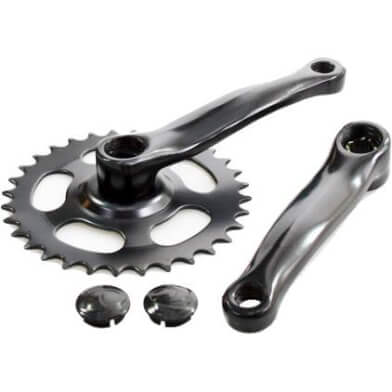 crankstel 32t 127 zwart