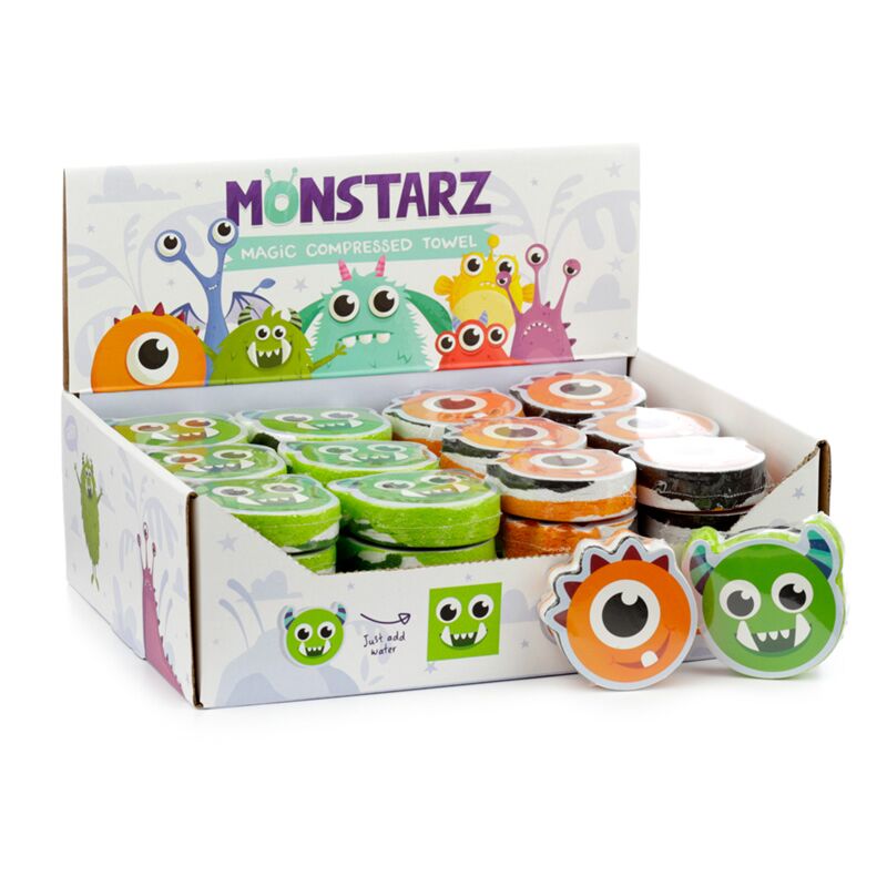 Load image into Gallery viewer, Monstarz monster compacte reishanddoek polyester
