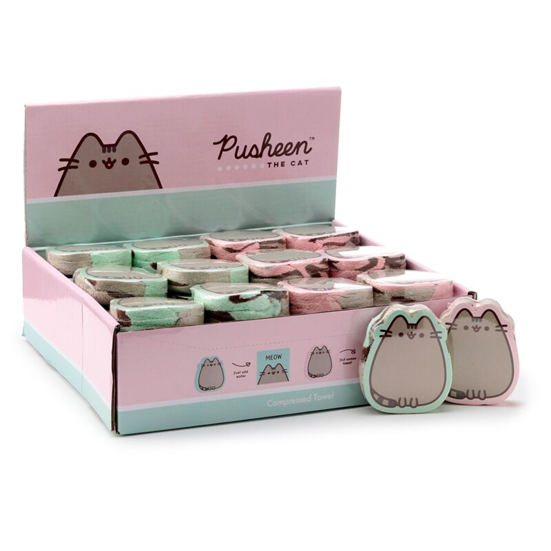 Load image into Gallery viewer, Union pusheen de kat compacte reishanddoek

