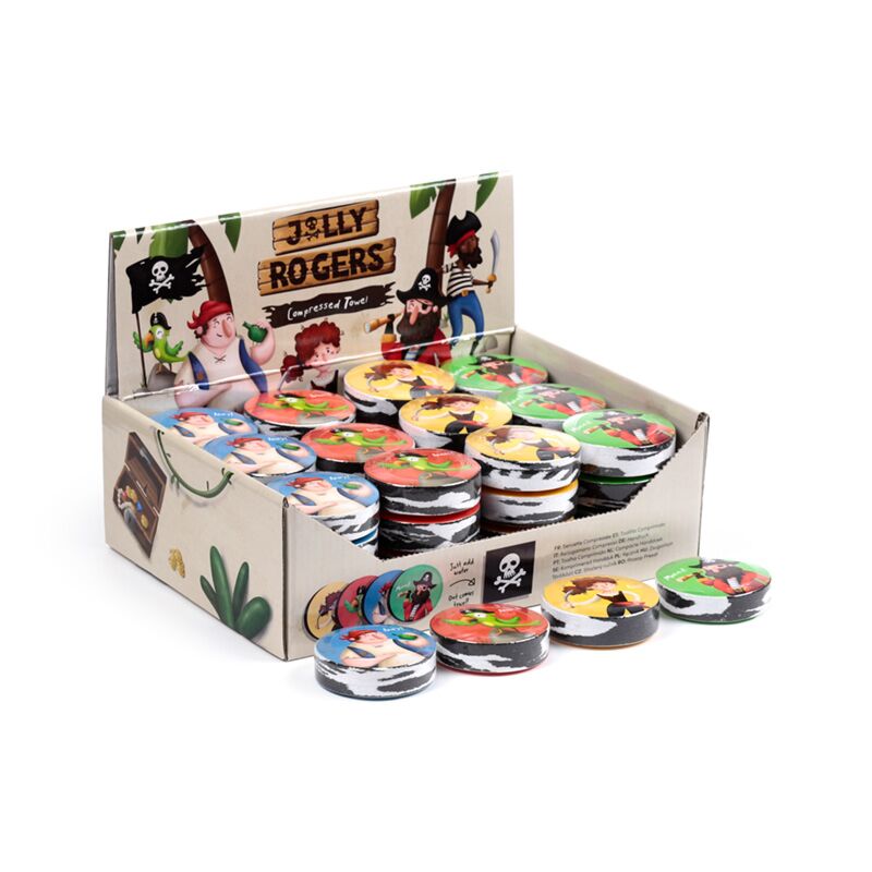 Load image into Gallery viewer, Jolly rogers piraat compacte reishanddoek
