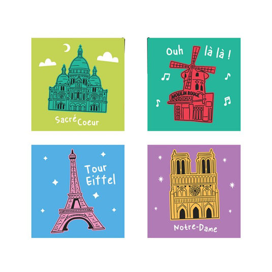 Je t'aime paris compacte reishanddoek