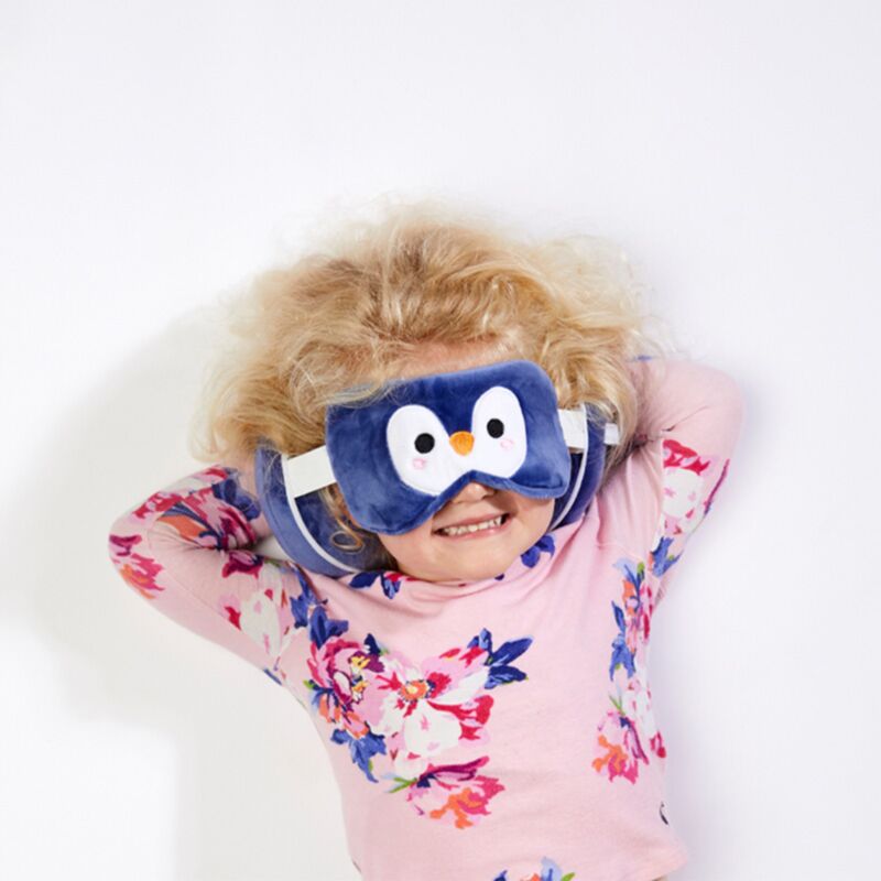 Load image into Gallery viewer, Ty relaxeazzz pluche pinguïn rond reiskussen slaapmasker
