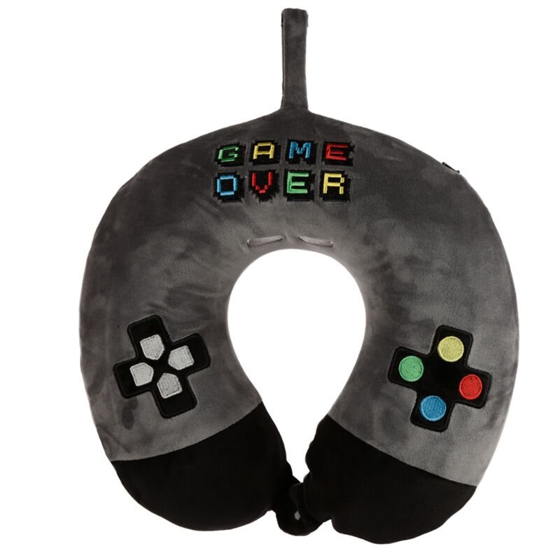 Load image into Gallery viewer, Relaxeazzz game over pluche memory foam nekkussen
