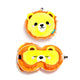 Ty relaxeazzz pluche leeuw rond reiskussen slaapmasker