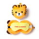 Ty relaxeazzz pluche tijger rond reiskussen slaapmasker