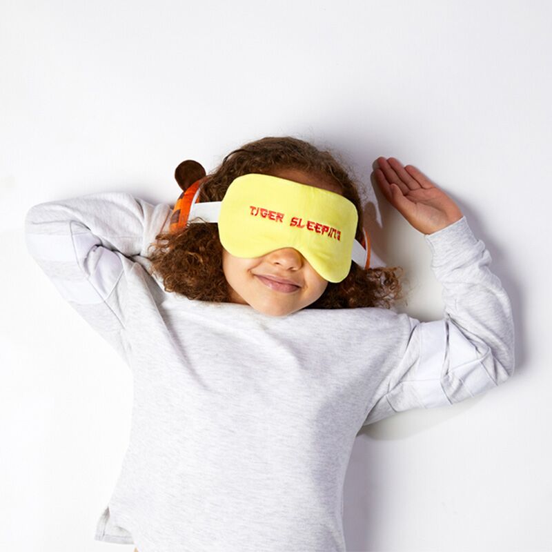 Load image into Gallery viewer, Ty relaxeazzz pluche tijger rond reiskussen slaapmasker
