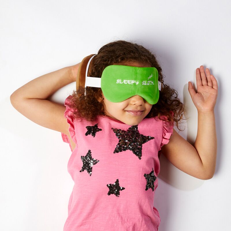 Load image into Gallery viewer, Ty relaxeazzz pluche luiaard rond reiskussen slaapmasker
