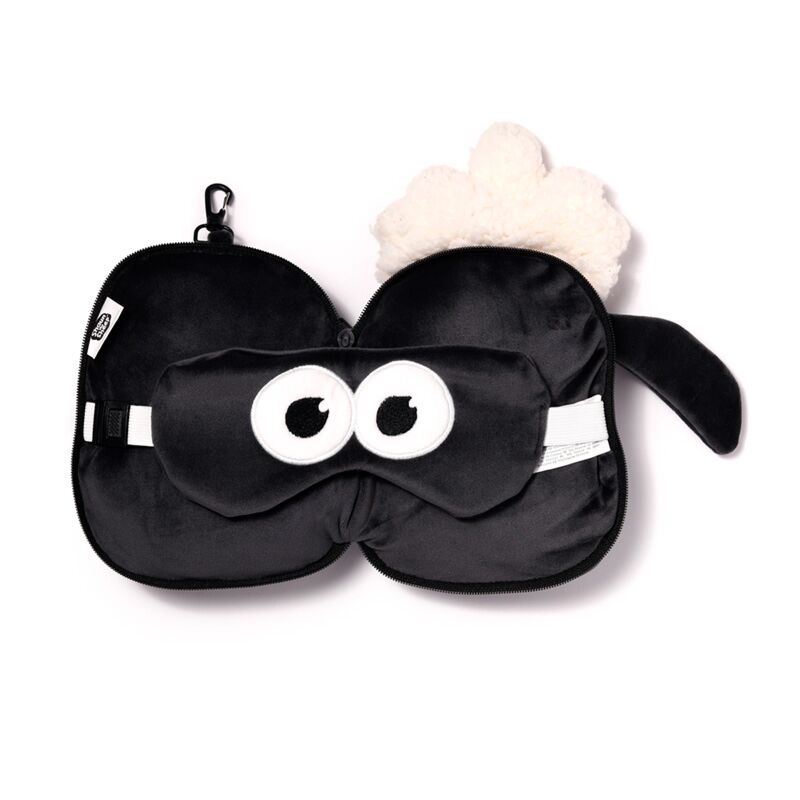 Load image into Gallery viewer, Ty relaxeazzz shaun het schaap rond reiskussen slaapmasker

