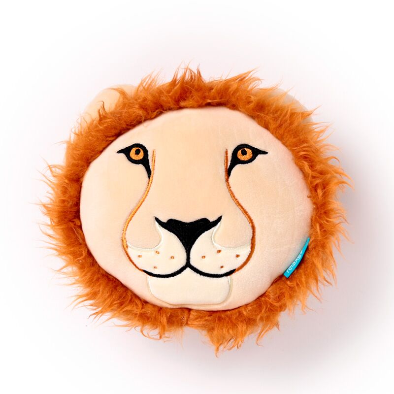 Load image into Gallery viewer, Relaxeazzz leeuw rond reiskussen slaapmasker
