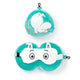 Union relaxeazzz moomin rond reiskussen slaapmasker
