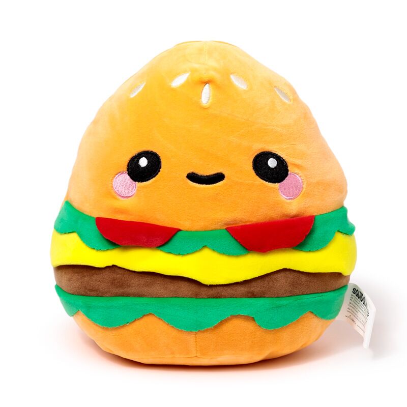 Load image into Gallery viewer, Pluche squidglys foodiemals hammy de burger
