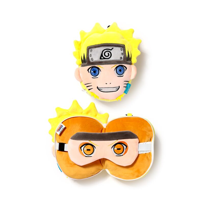Load image into Gallery viewer, Union relaxeazzz naruto reiskussen slaapmasker
