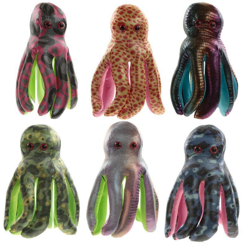 Load image into Gallery viewer, Octopus dierenknuffels zanddieren 25cm
