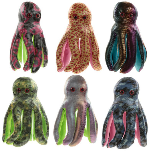 Octopus dierenknuffels zanddieren 25cm