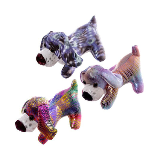 Hond dierenknuffels zanddieren 16cm