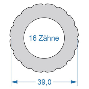 Cycplus cyclus gereedschap power.tool 2-zijdig t16 39.0 t10 27.8
