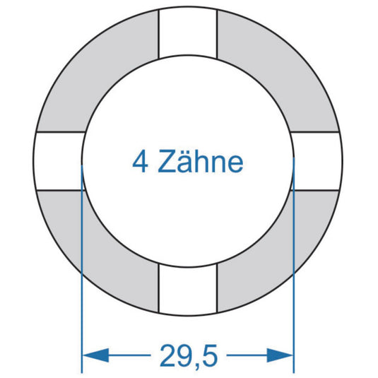 Cycplus cyclus gereedschap power.tool 2-zijdig t4 29.5 t4 19.0