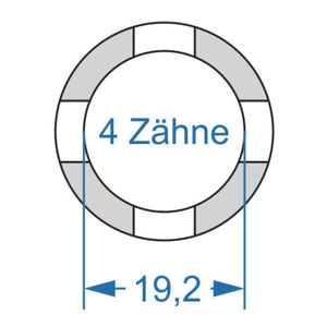 Cycplus cyclus gereedschap power.tool 2-zijdig t2 18.6 t4 19.2