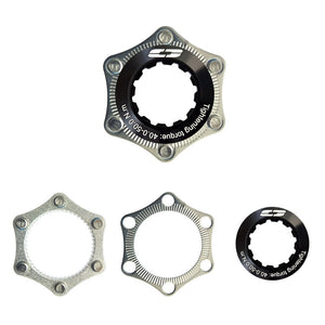 Cyclotech, cyclotech cyclotech adapter centerlock naar 6 gaats, quick release