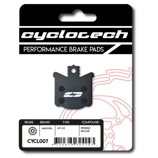 Cyclo tech schijfremblok prodisc kevlar magura mt a2