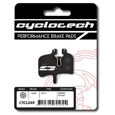 Cyclo tech schijfremblok prodisc kevlar hayes hfx