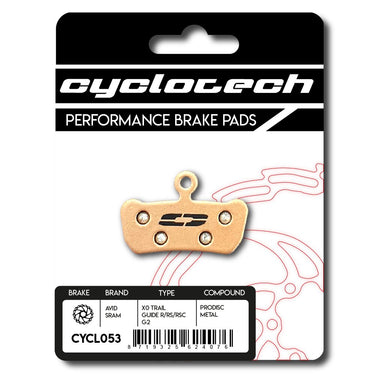 Cyclo tech schijfremblok prodisc metal sram g2