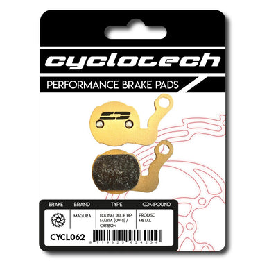 Cyclo tech schijfremblok prodisc metal magura louise