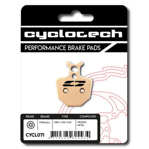 Cyclo tech schijfremblok prodisc metal formula oro
