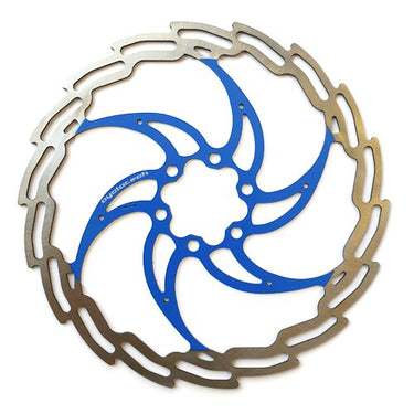 Cyclo tech remschijf prodisc ninja 160 mm, blauw