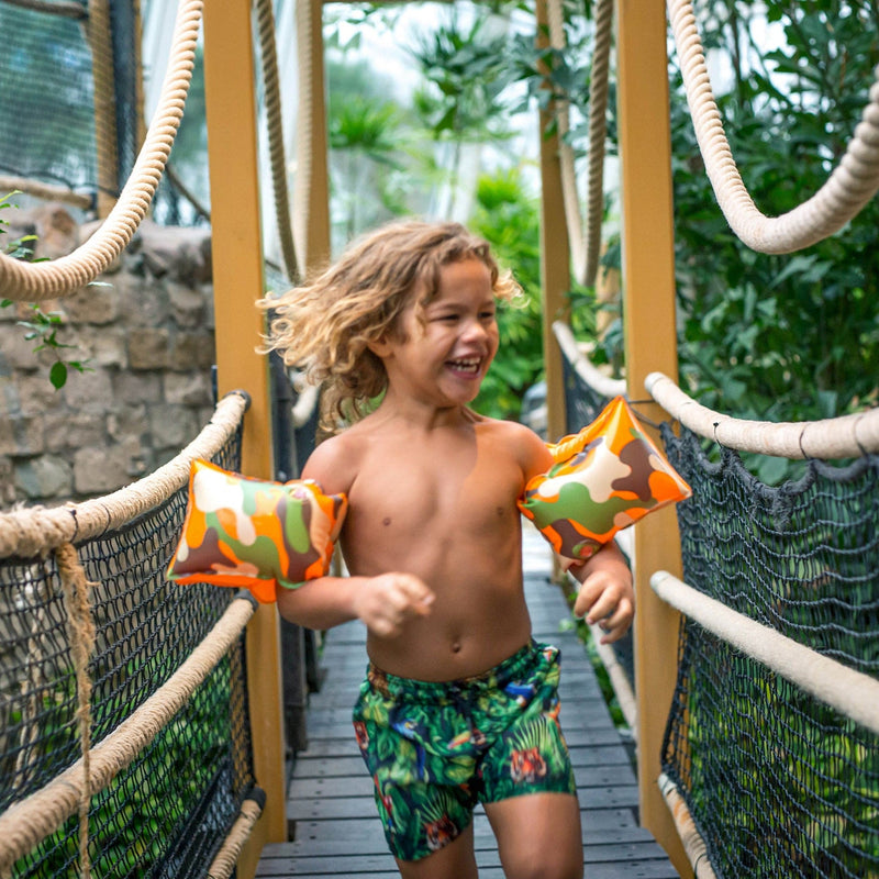 Load image into Gallery viewer, Forest fade | camouflage zwembandjes 2-6 jaar
