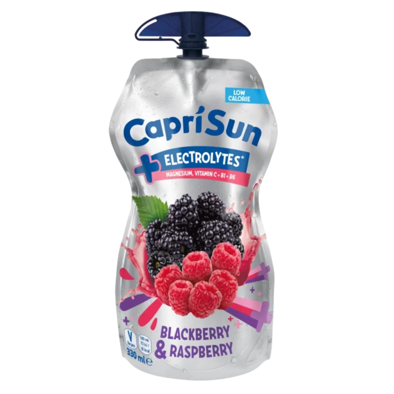 Capri-sun blackberry rasberry +electrolytes (15x 330ml)