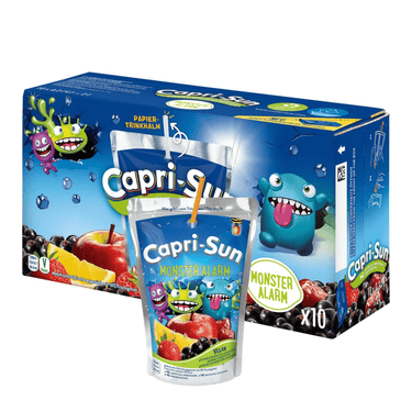Capri-sun monster alarm zero pouch (40x 200ml)