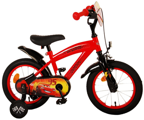 Disney Cars Kinderfiets - Jongens - 14 inch - Rood