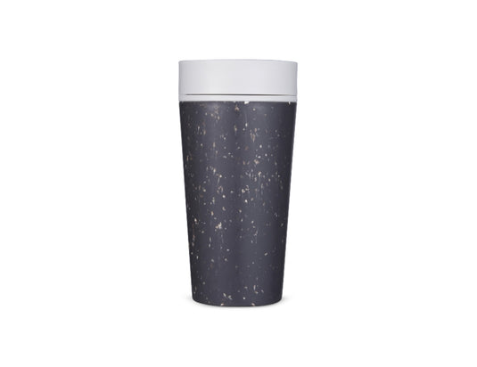 Circular co. koffiebeker - circular cup - zwart wit - 340 ml