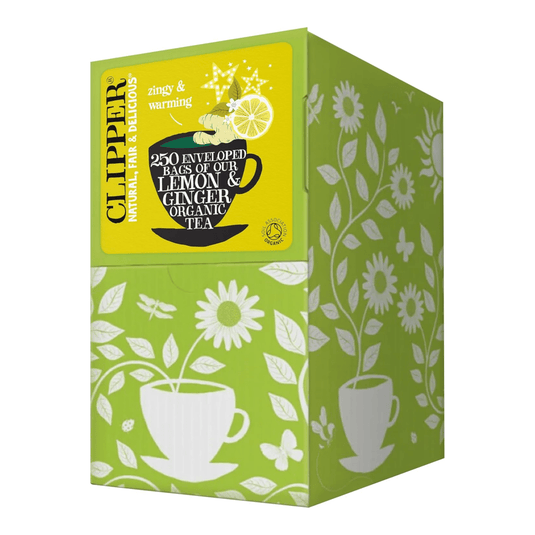 Clipper infusion lemon ginger bio (250 stuks)