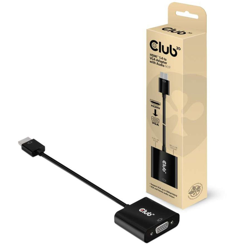 Load image into Gallery viewer, Club 3D HDMI 1.4 naar VGA adapter met audio
