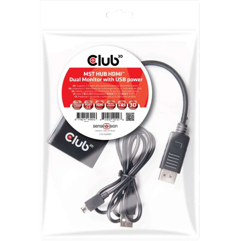 Load image into Gallery viewer, Club 3D SenseVision Multi Stream Transport Hub HDMI Dual M

