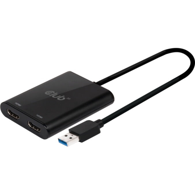 Load image into Gallery viewer, Club 3D USB 3.2 Gen1 Type A naar HDMI Dual Monitor 4K 60Hz
