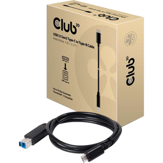 Club 3D USB-C 3.1 Gen2 > USB-B M M