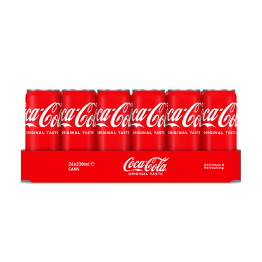Coca-cola regular blik (24x 33cl)