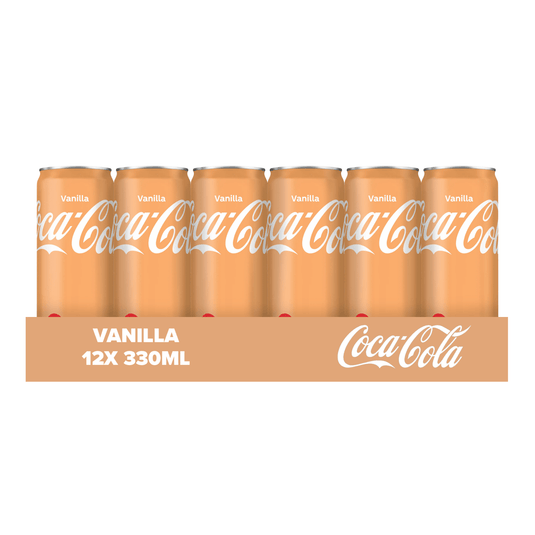 Coca-cola vanilla blik (24x 33cl)