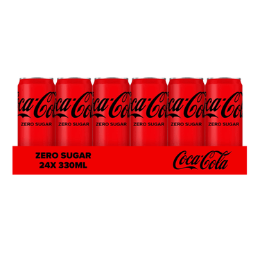 Coca-cola zero blik (24x 33cl) (kopie)