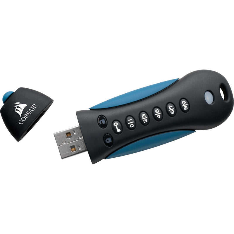 Load image into Gallery viewer, Corsair Flash Padlock 3 64GB Secure USB 3.0 Flash Drive
